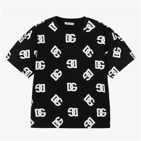 black and white dolce and gabbana shirt